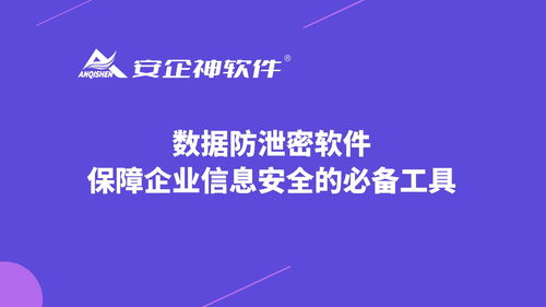 數據防泄密軟件 構筑企業信息安全防線的核心技術
